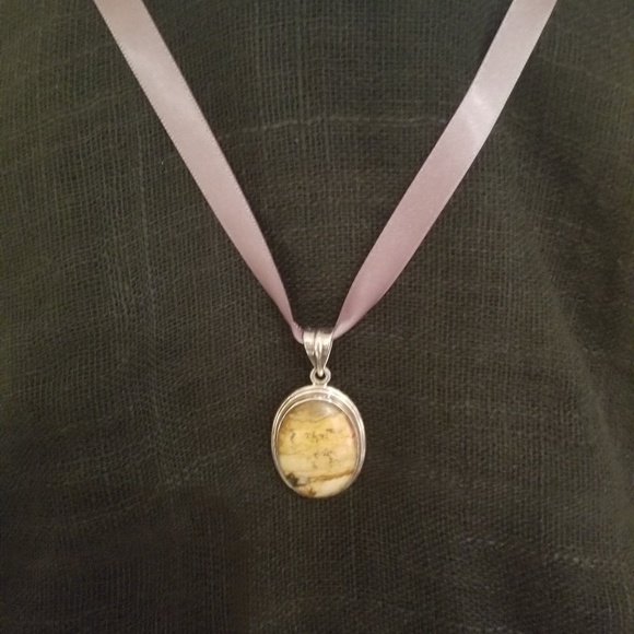 Picture Jasper in Sterling Silver Pendant - Picture 4 of 6